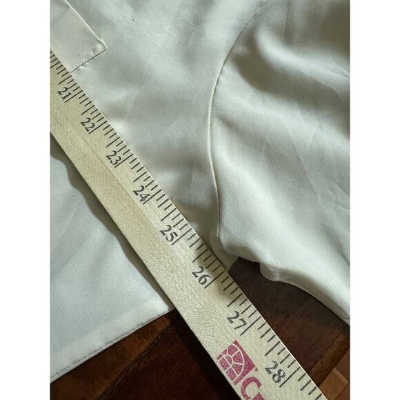 VTG Van Heusen Super Silk Men's Short Sleeve Casual Dress Shirt Neck 17 1/2 READ - Picture 9 of 10